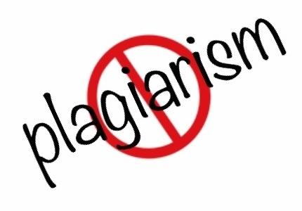 no to plagiarism